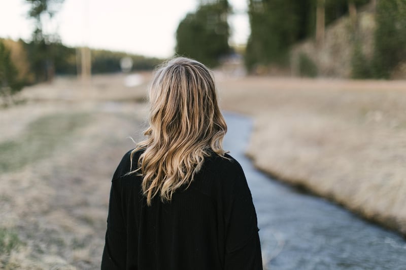 Mindful Walking in Forest